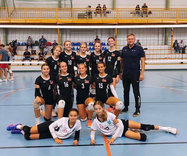 Volejbalistky VK Šantovka Olomouc UP U16 vyhrály kvalifikaci Českého poháru