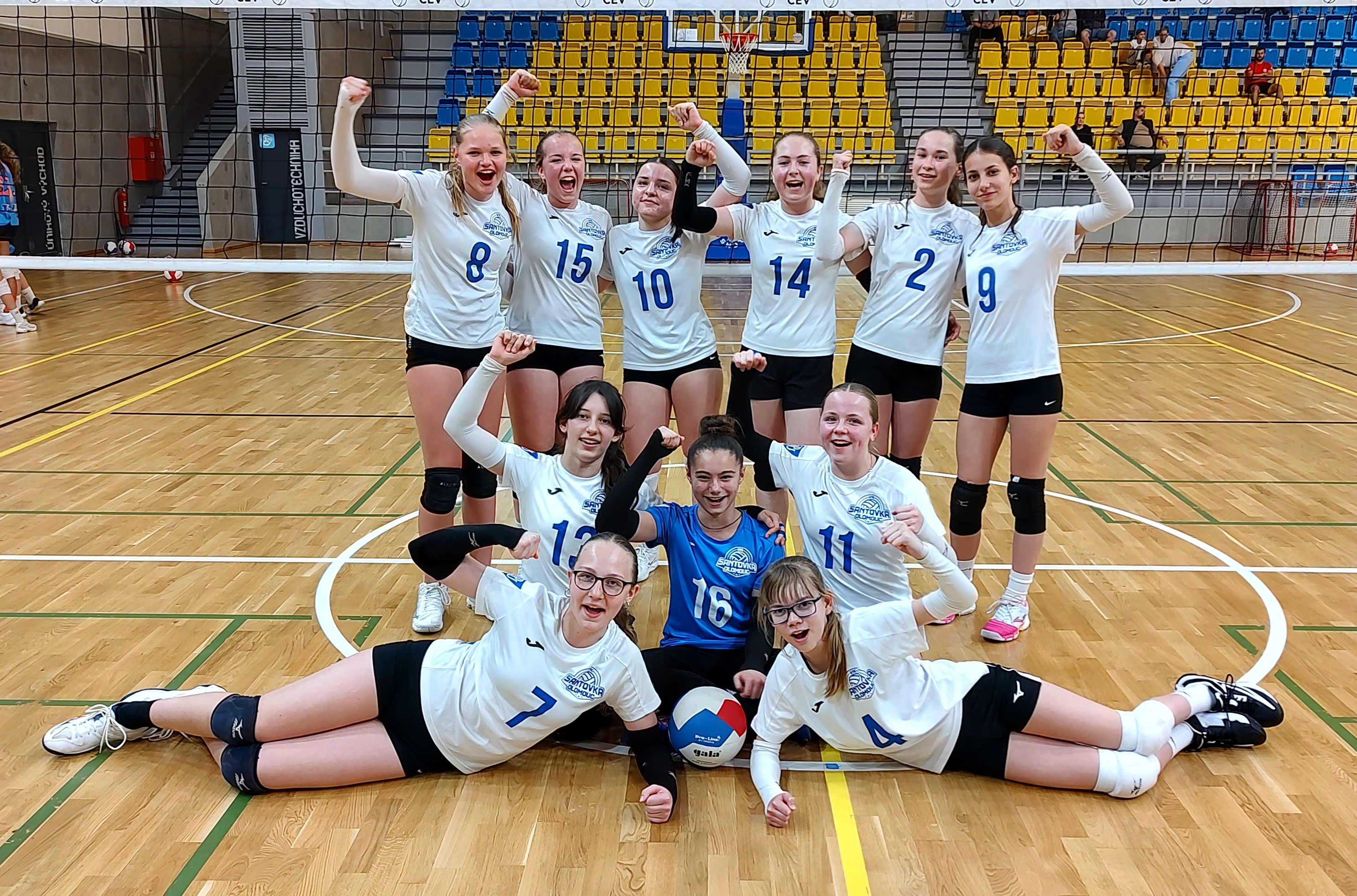Olomoucká děvčata U14 postoupila na finálový turnaj MČR!