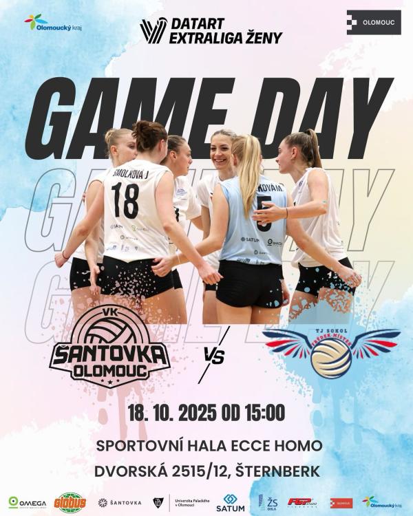 Ve druhém kole vyzve VK Šantovka Olomouc UP soupeře z Frýdku-Místku